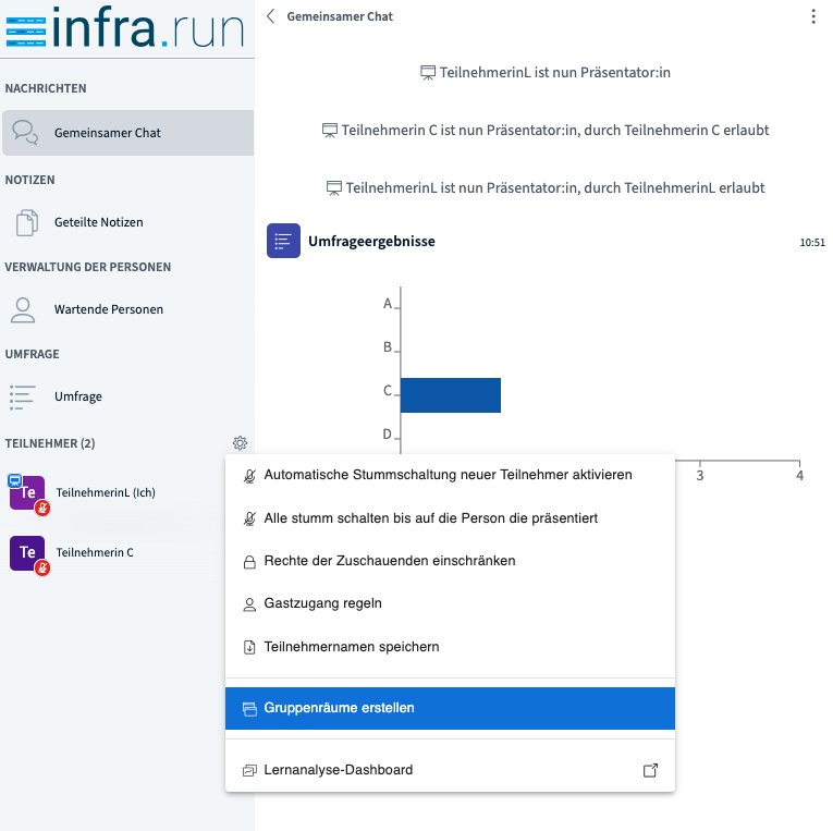 Gruppenräume erstellen Button"