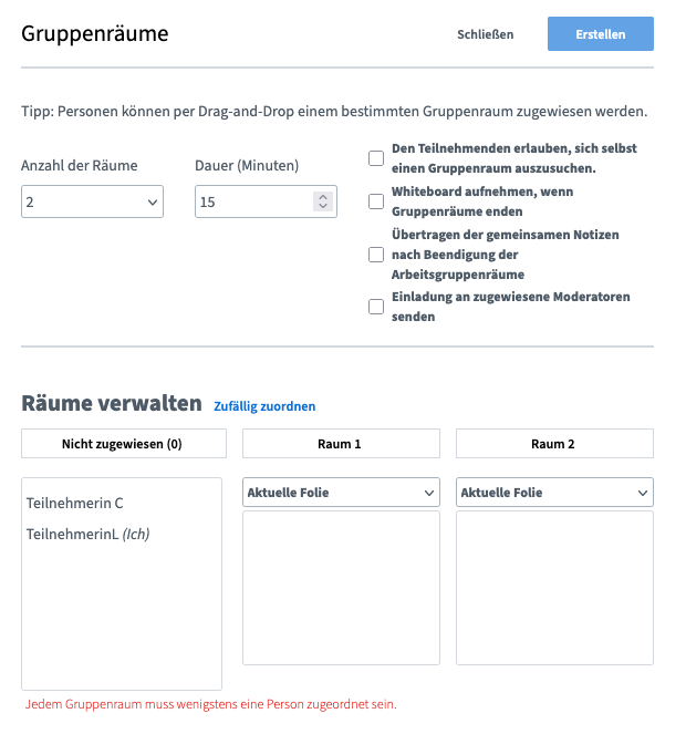 Gruppenraeume Name ändern"