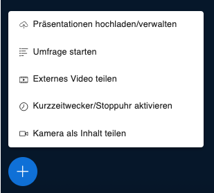 Kamera als Inhalt teilen
